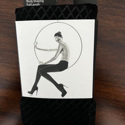 New W/ Tag Express Body Shaping Black Tights. Size S/M